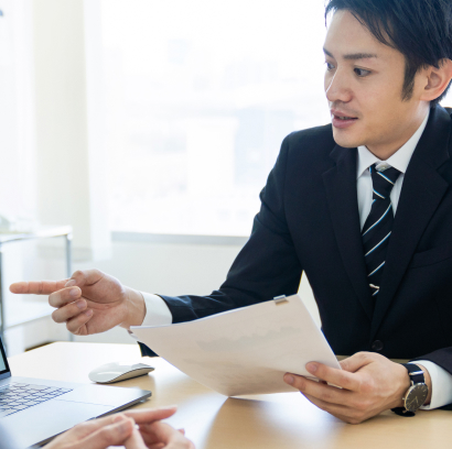 紙の卸販売事業