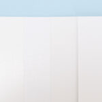 片面コートアイボリーの比較（オモテ）