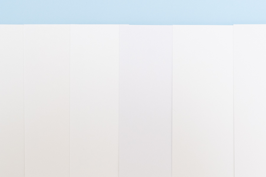 片面コートアイボリーの比較(裏)