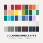 カラーソース-FS（COLOURSOURCE®）270g/㎡ 全50色のカラーパレット